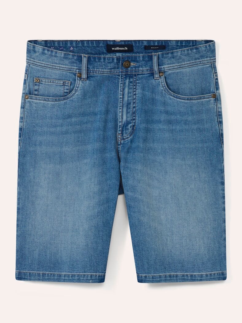 Klima Jeans-Bermudas Bleached