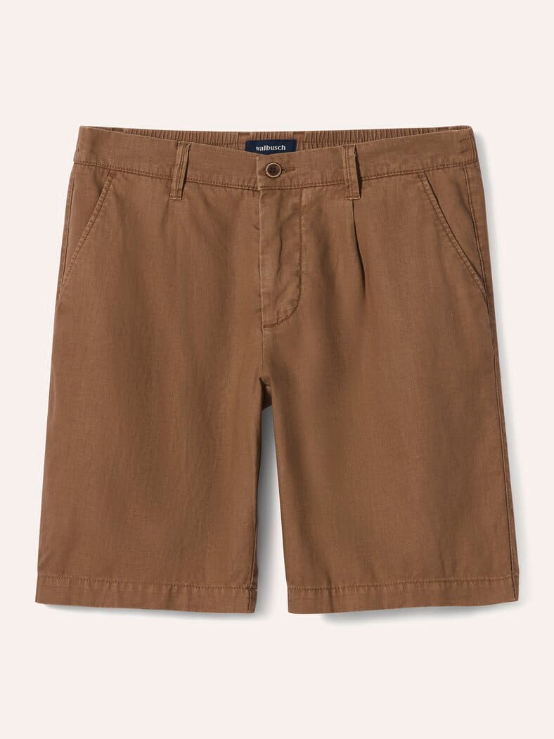 Leinenmix Bermudas Toffee