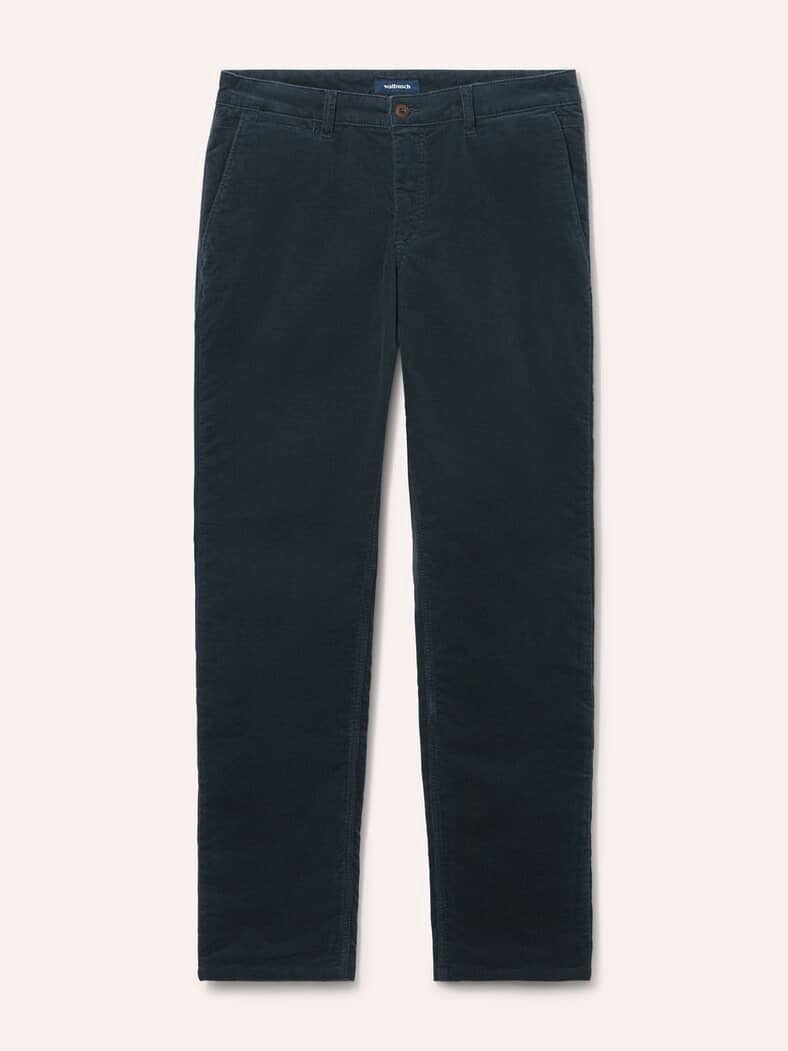 Wärmende Cordhose mit Thermofutter Marine