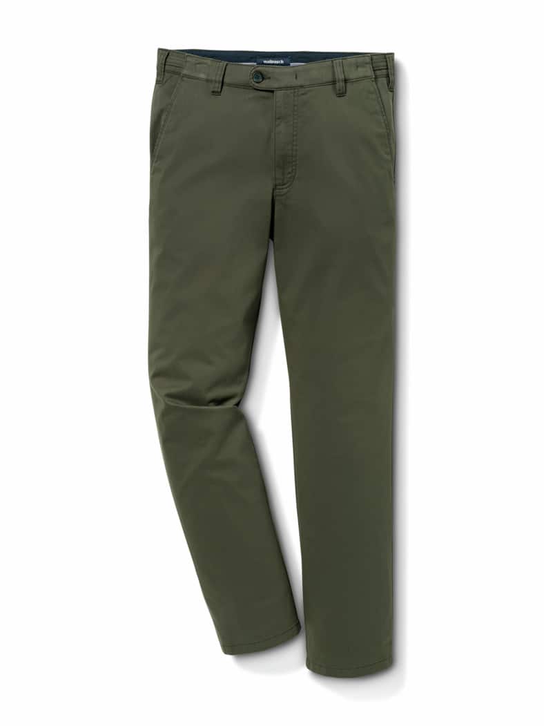 Extraglatt Dehnbund-Chino Khaki