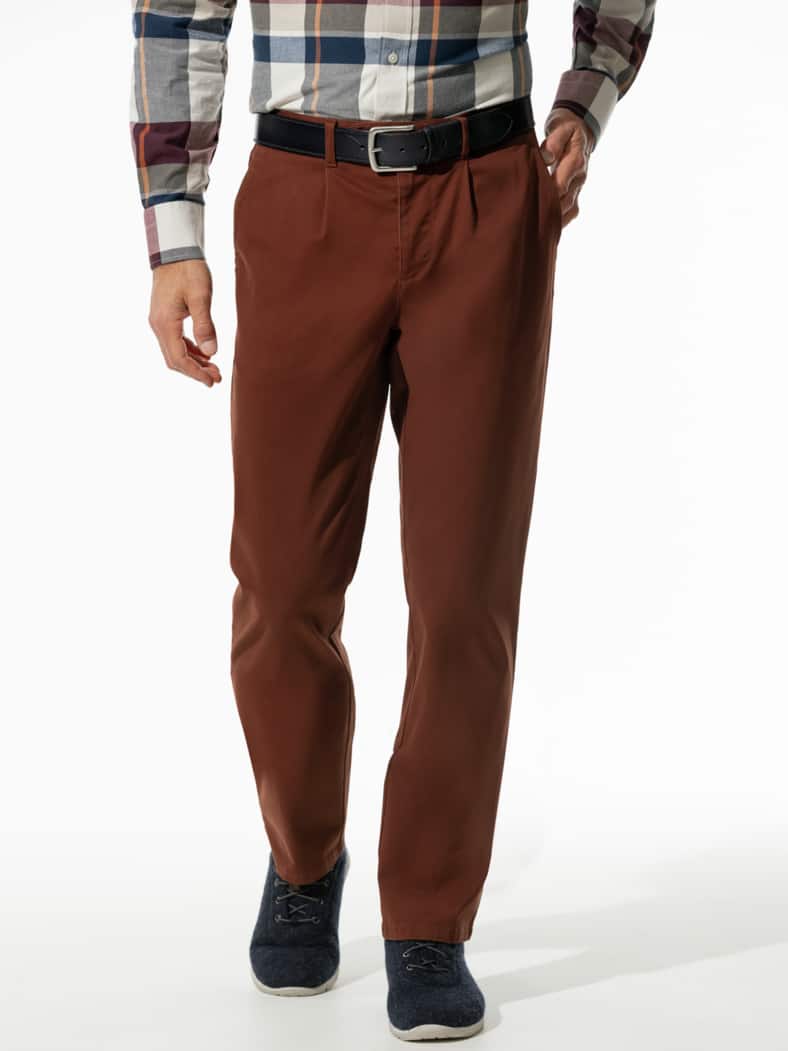 Highflex Chino Cashmereweich Terra