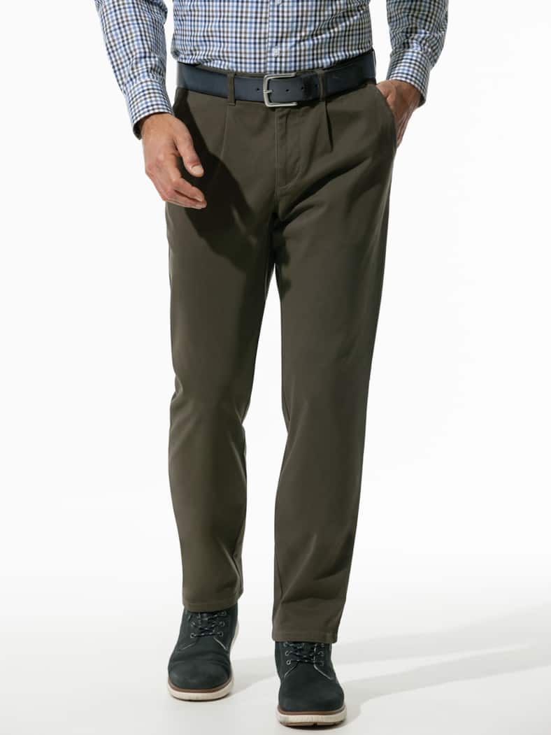 Highflex Chino Cashmereweich Oliv