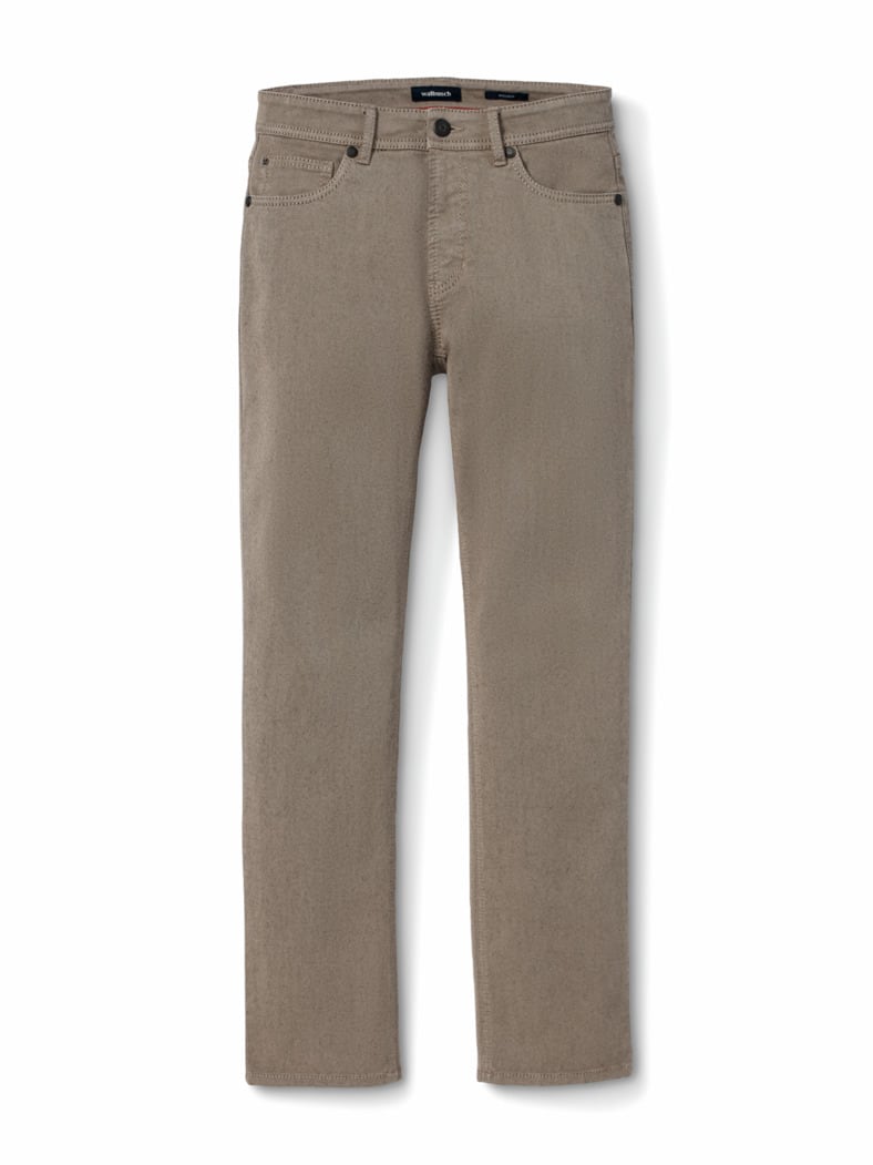 Jeans Sattlerstich Hellgreige