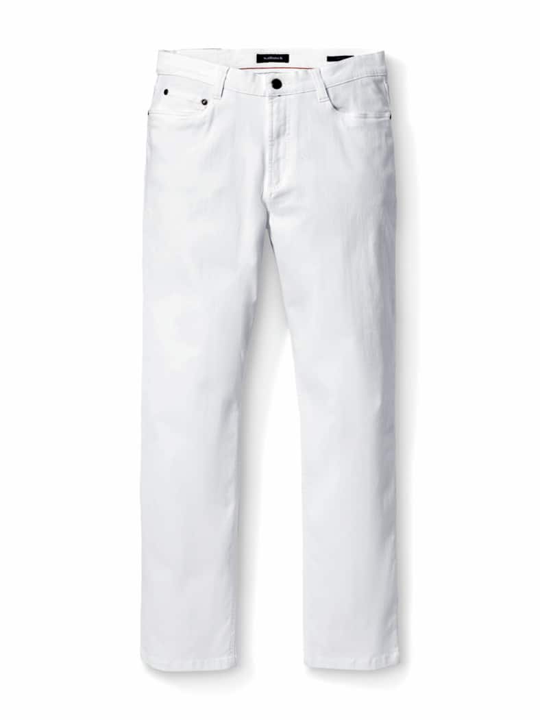 Extraglatt Flex Jeans Comfort Fit White