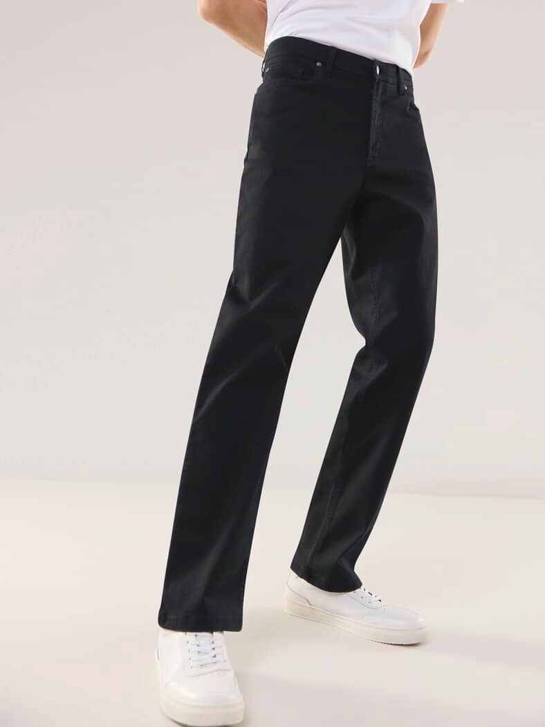 Extraglatt Flex Jeans Comfort Fit Permablack