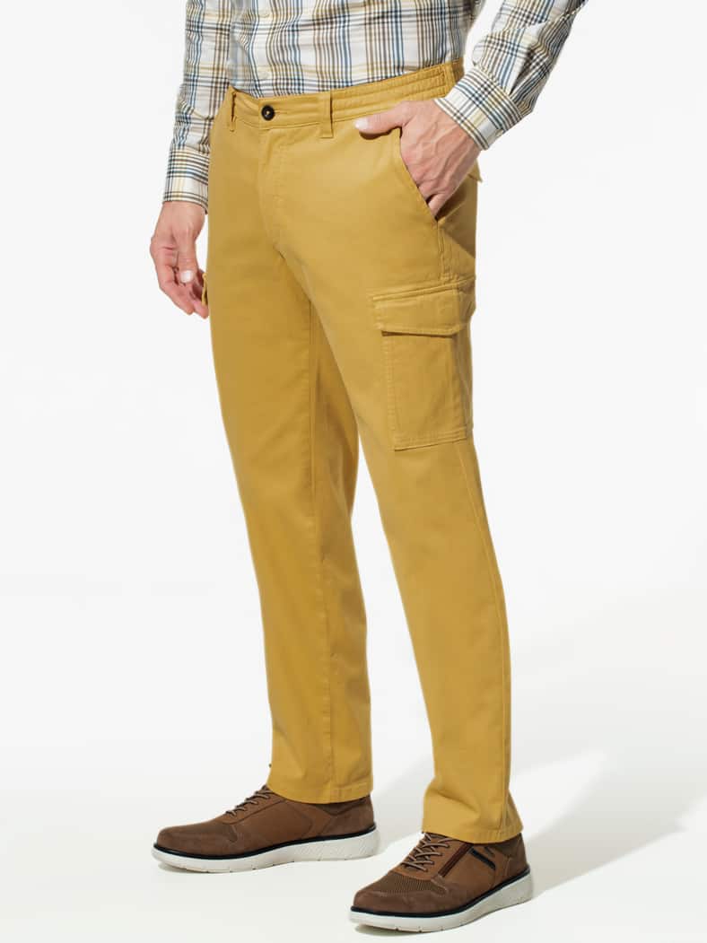 8-Taschen-Cargo Gelb