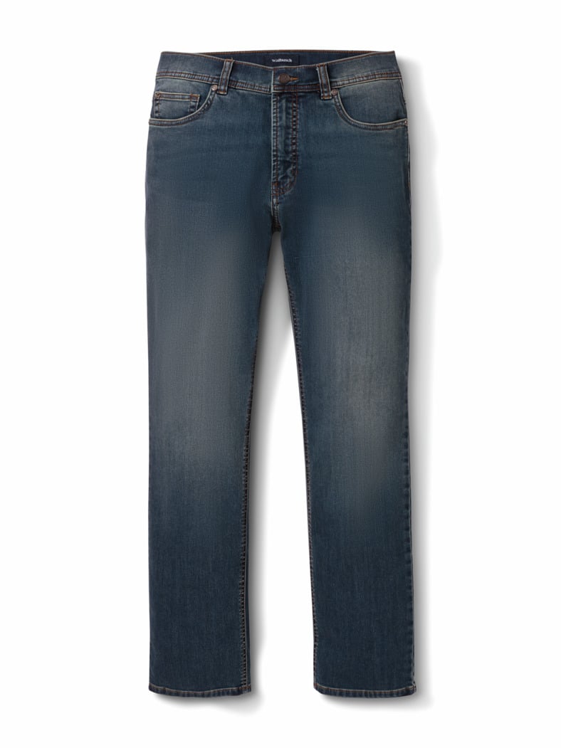 Husky-Jeans Five Pocket Antique Blue