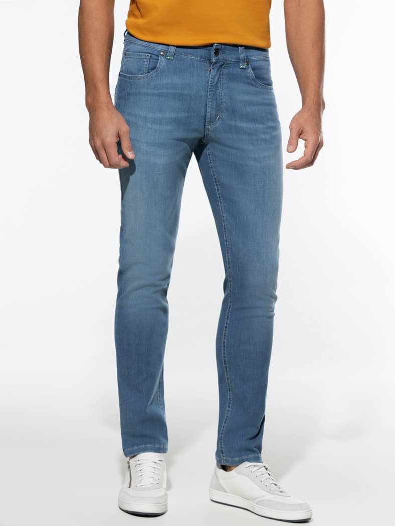 Ultraleicht-Jeans Klimakontrolle Light Blue