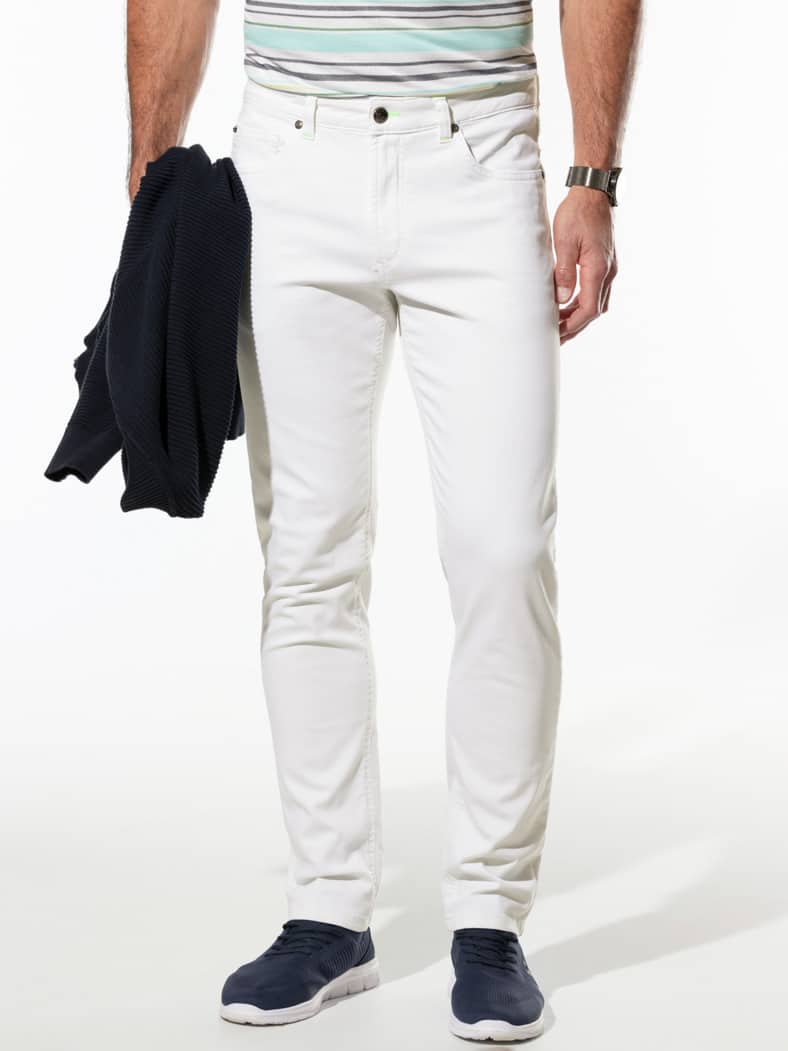 Ultraleicht-Jeans Klimakontrolle White