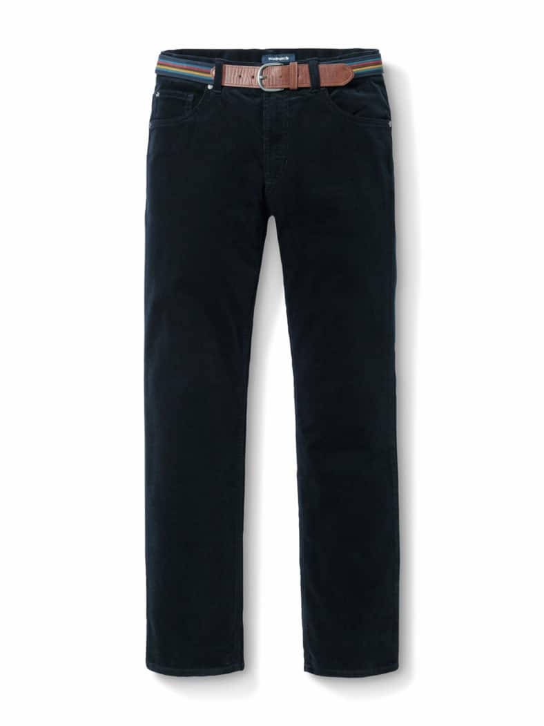 Gürtel-Cord Five-Pocket Marine