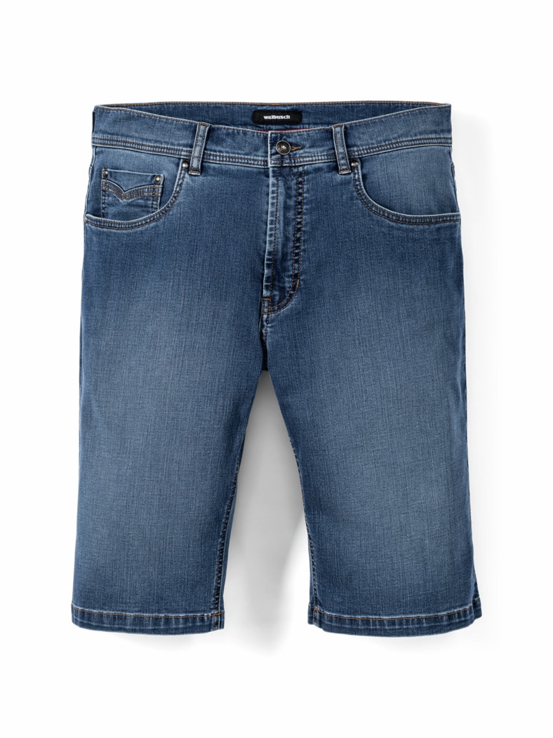 Ultralight Bermudas Jeans 2.0 Mid Blue