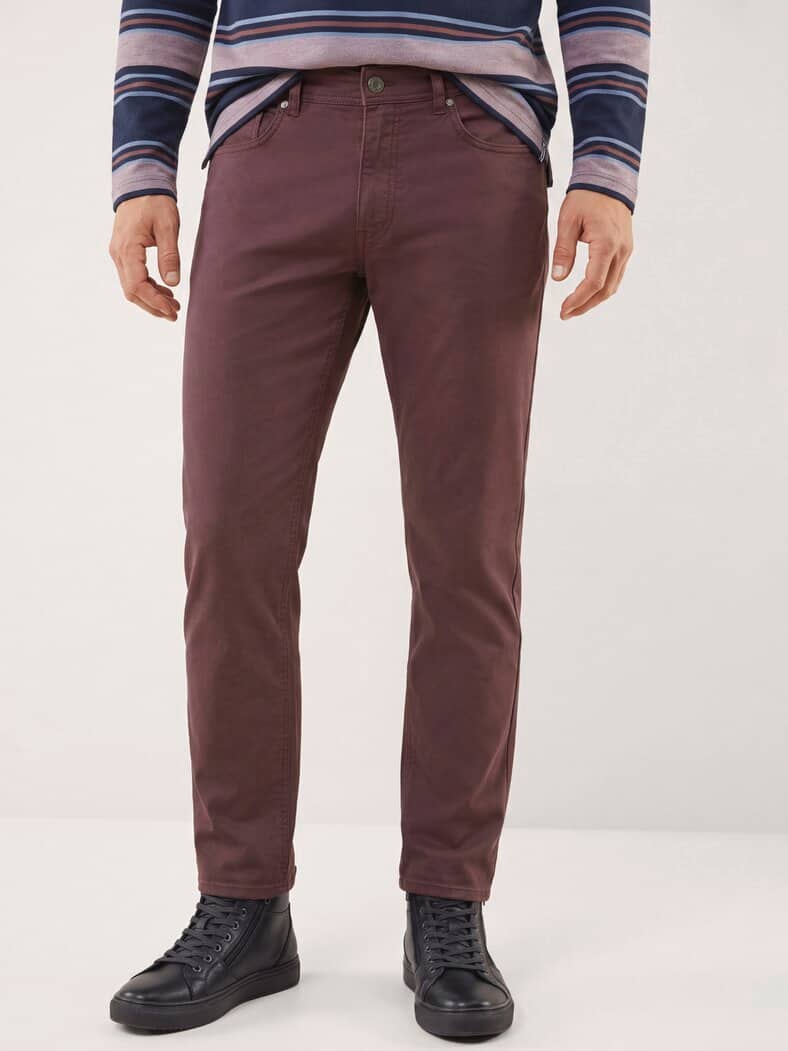 Extraglatt-Thermo Five Pocket Bordeaux