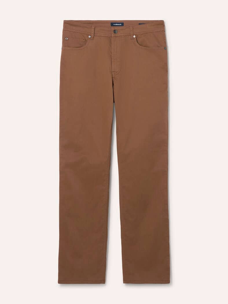 Extraglatt-Thermo Five Pocket Walnuss