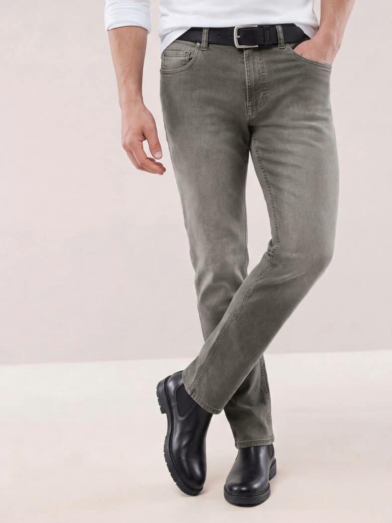 Husky-Jeans Five Pocket Braun