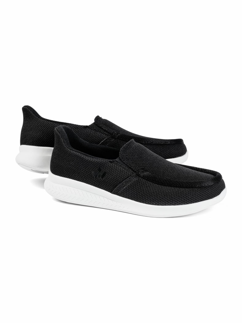 Komfortslipper Mühelos Schwarz