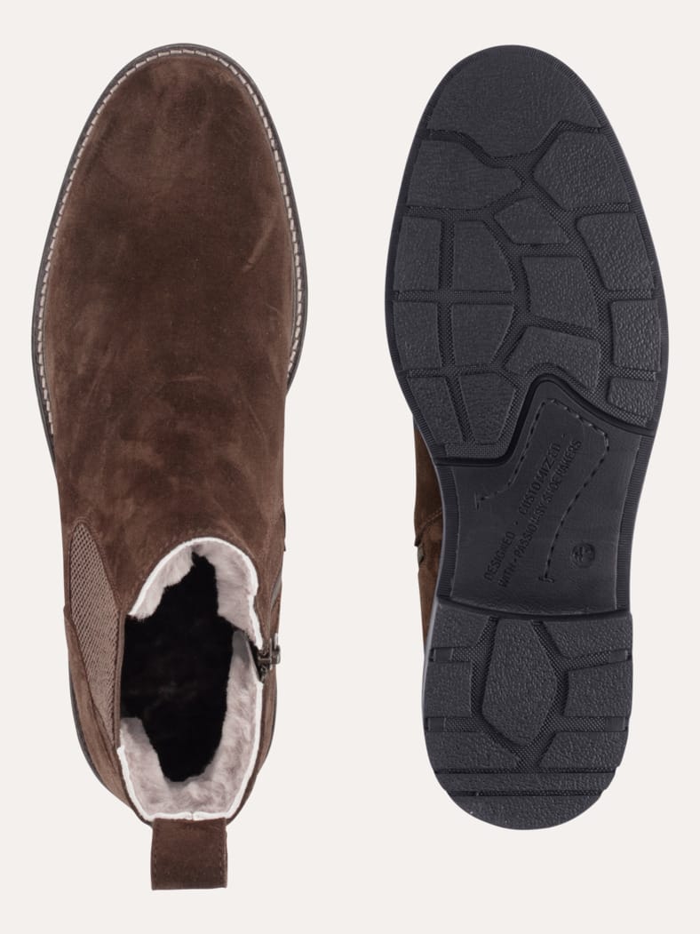 Lammfell Chelsea Braun