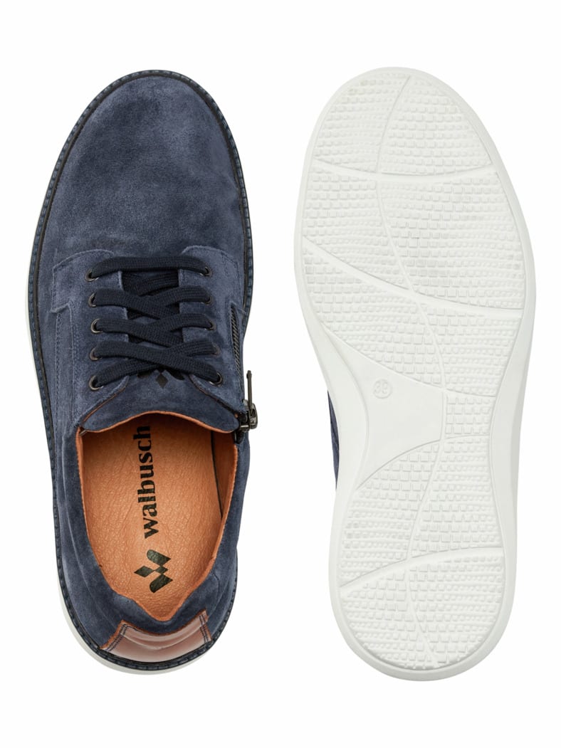 Derby Schnürer Blau