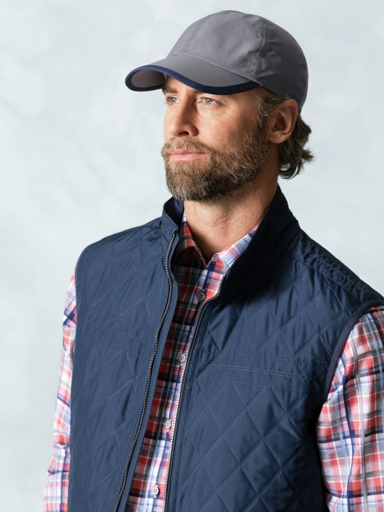 Baseballkappe UV-Schutz Grau