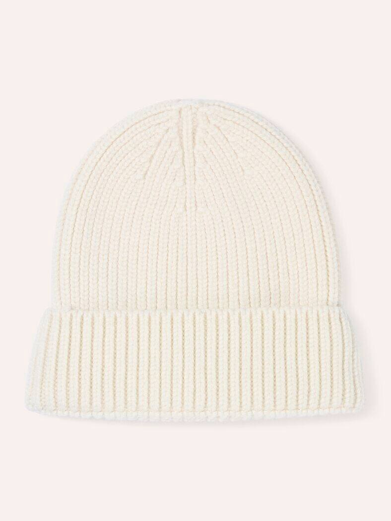 Merino-Mütze Beige