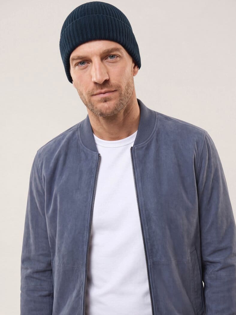 Cashmere Mütze Navy