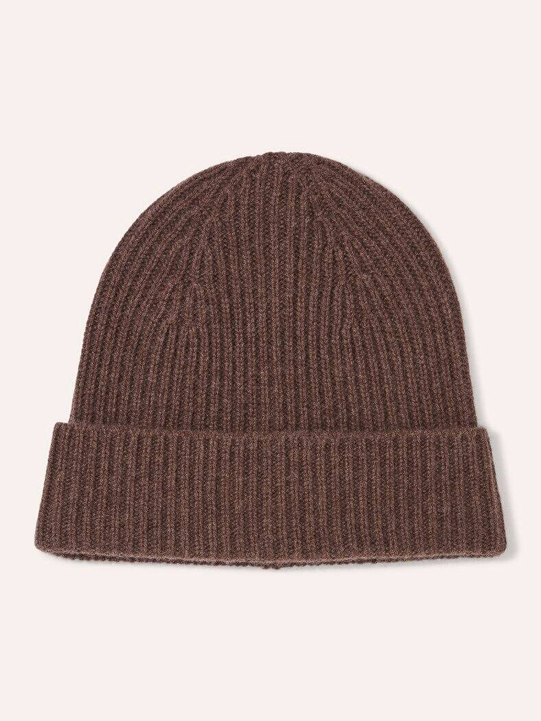 Cashmere Mütze Braun