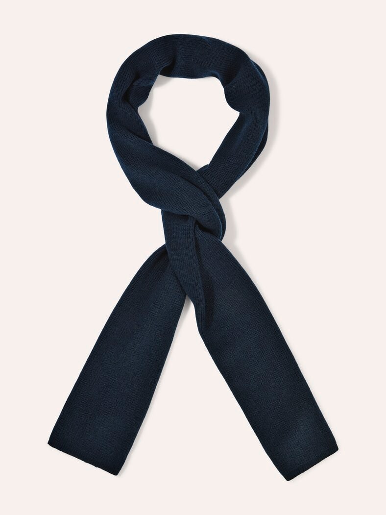 Cashmere Schal Navy