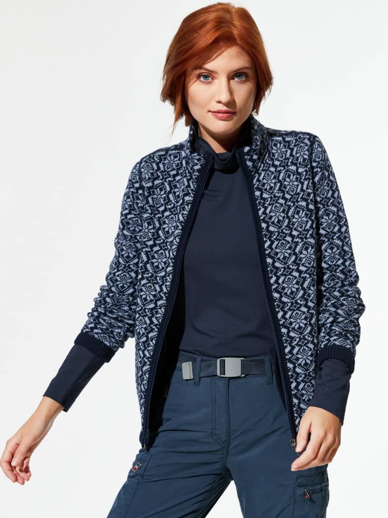 Strickjacke Stern Marine