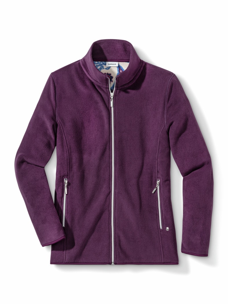 Freizeitjacke Thermo-Fleece Cassis