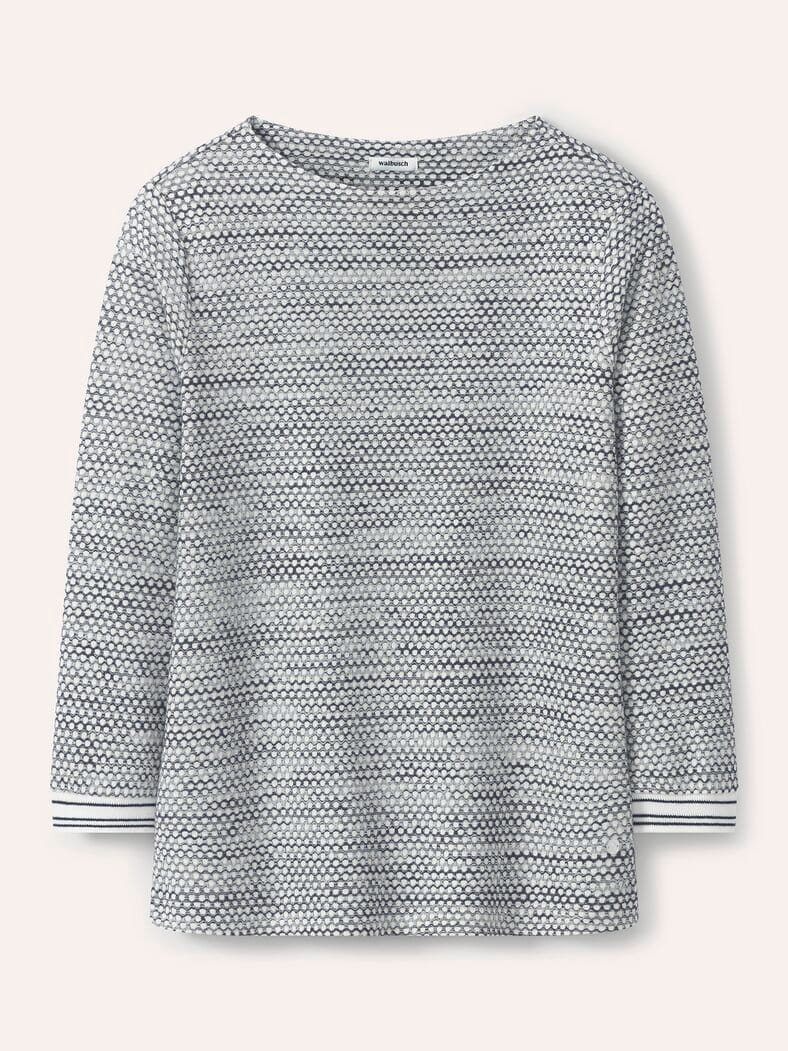 Struktur Jersey Sweatshirt Marine