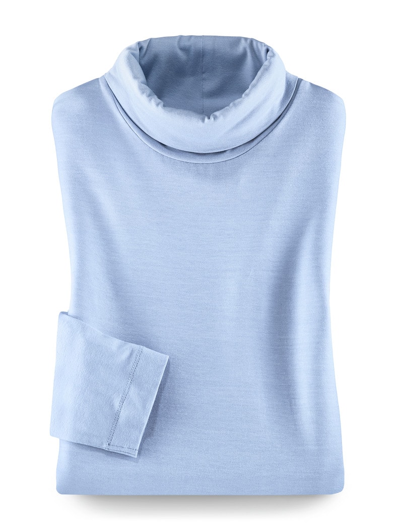 Viskose-Unterziehrolli Cashmere Blue