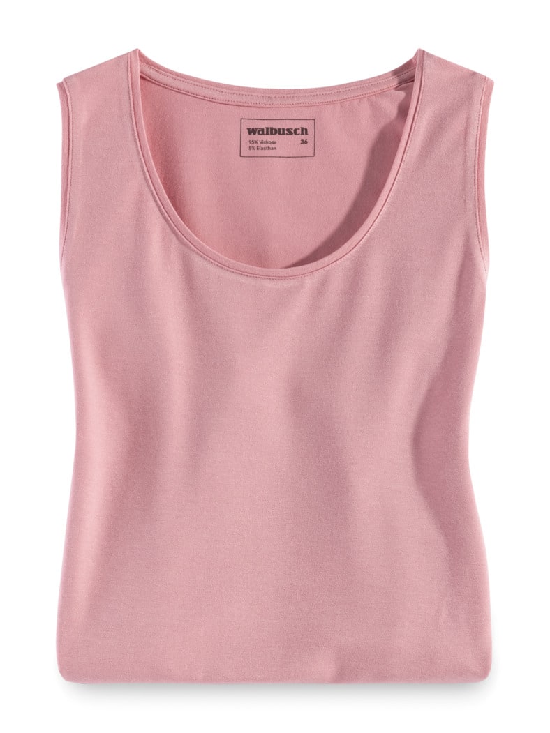 Viskose-Top Rosenholz