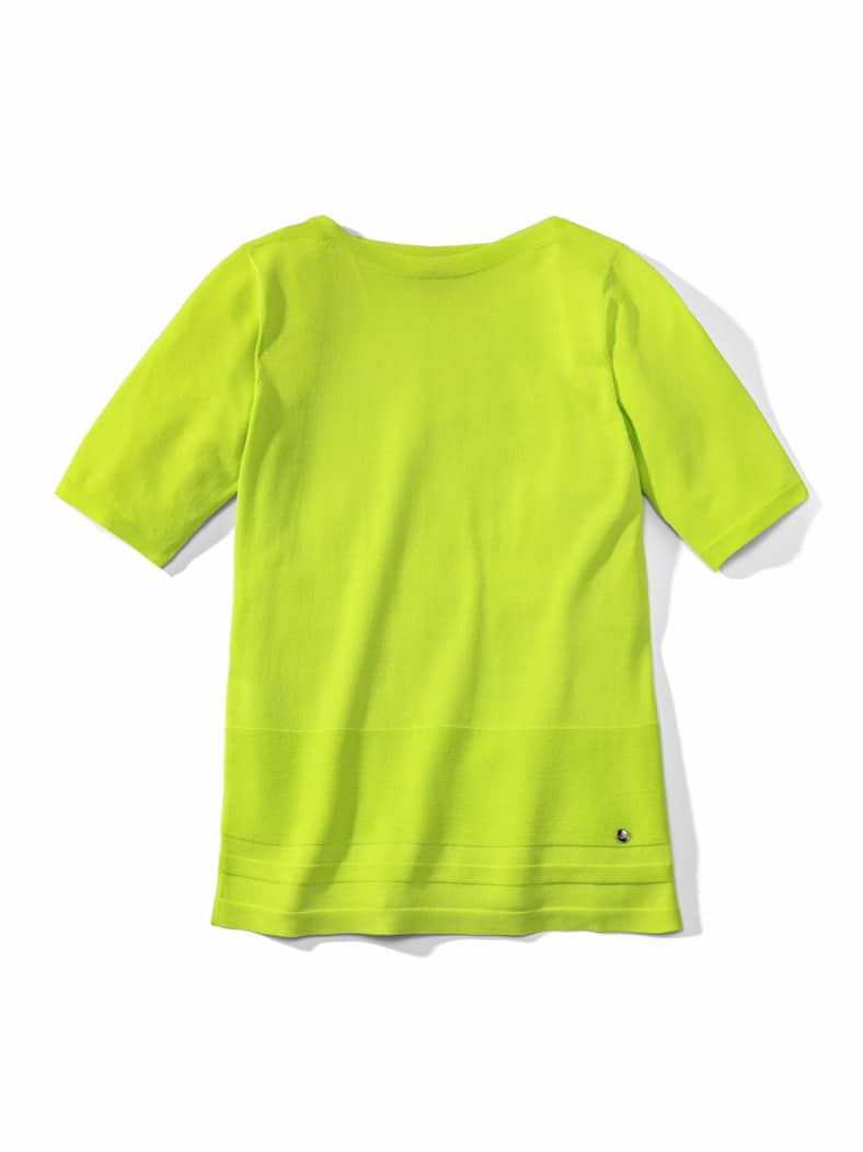 Shirt-Pullover Cool Touch Apfelgrün