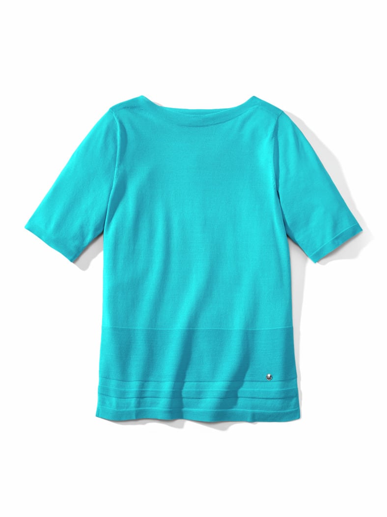 Shirt-Pullover Cool Touch Lagune