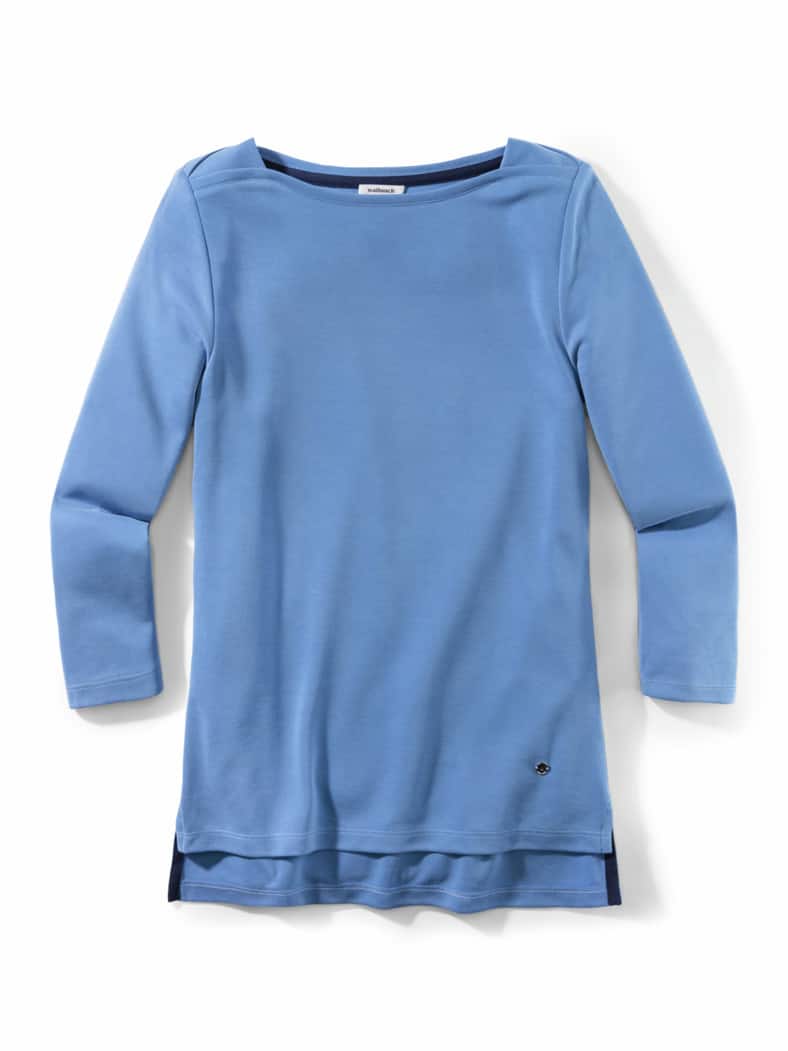 Pique-Shirt Edeljersey Königsblau