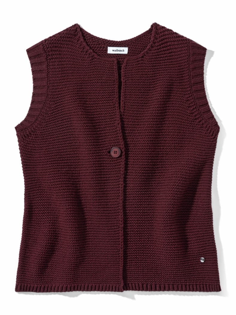 Strickweste Merinomix Barolo