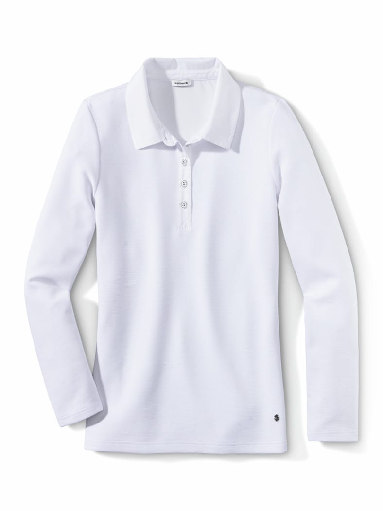 Ottoman Polo Weiß