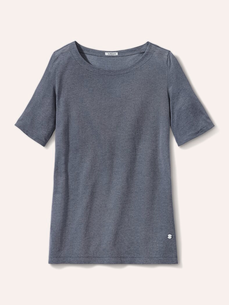 Extraglatt Shirt Marine