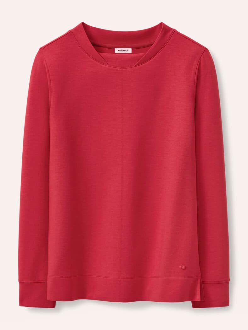Edelbasic Sweatshirt Dunkelrot