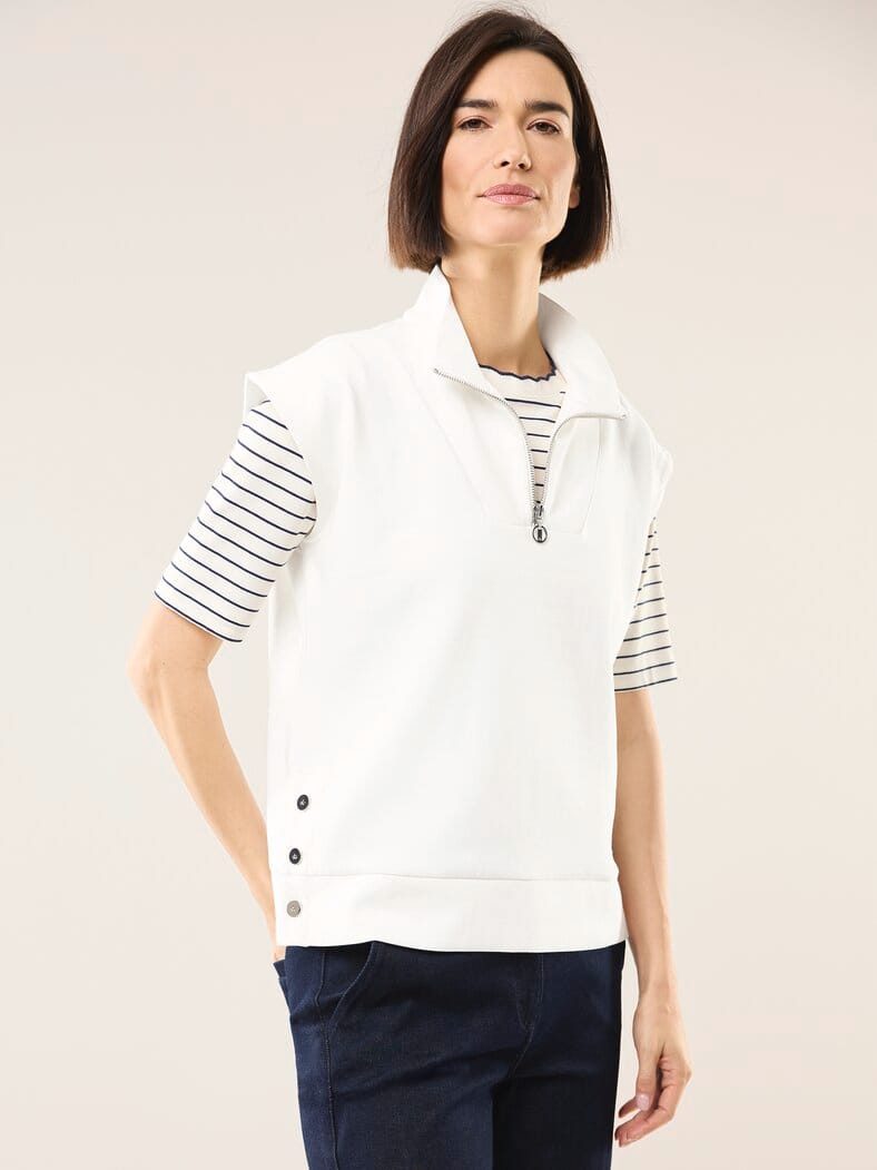 Troyer Pullunder Offwhite