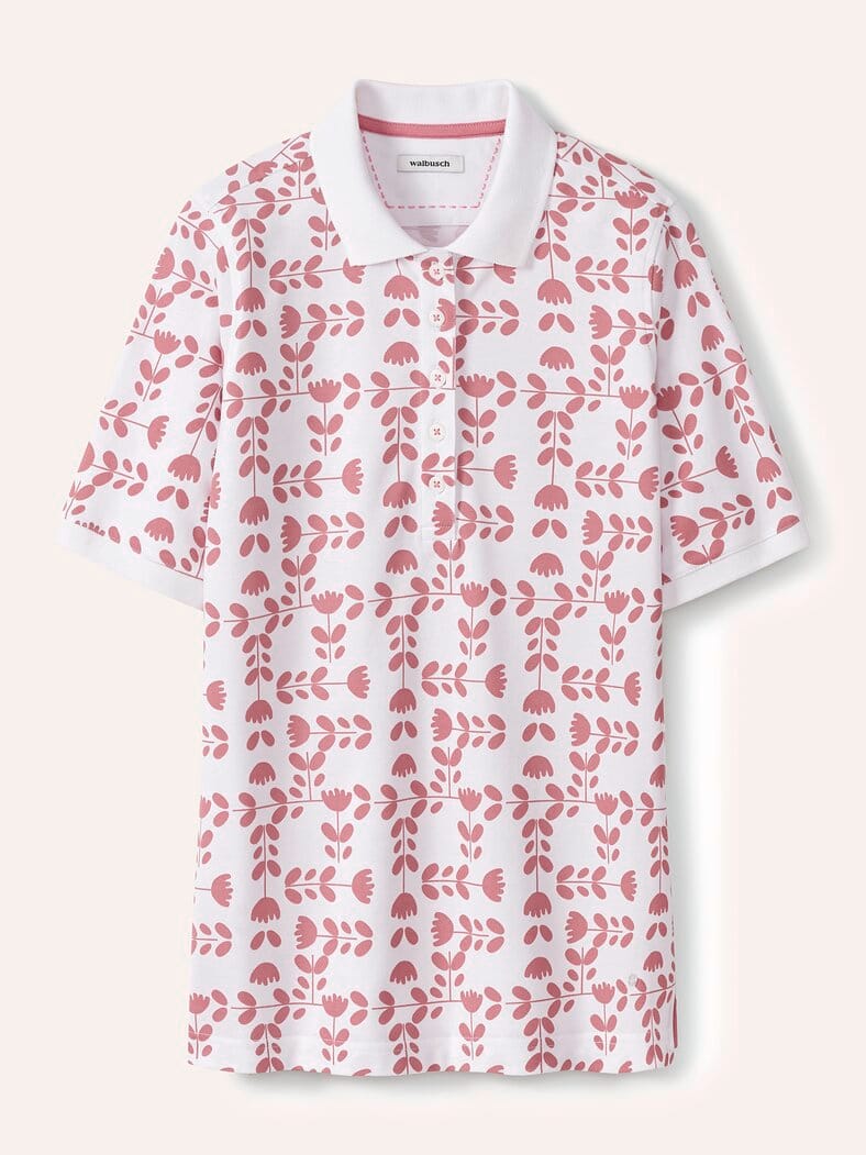 Poloshirt Frischekick Tulpenspiel Rosenholz
