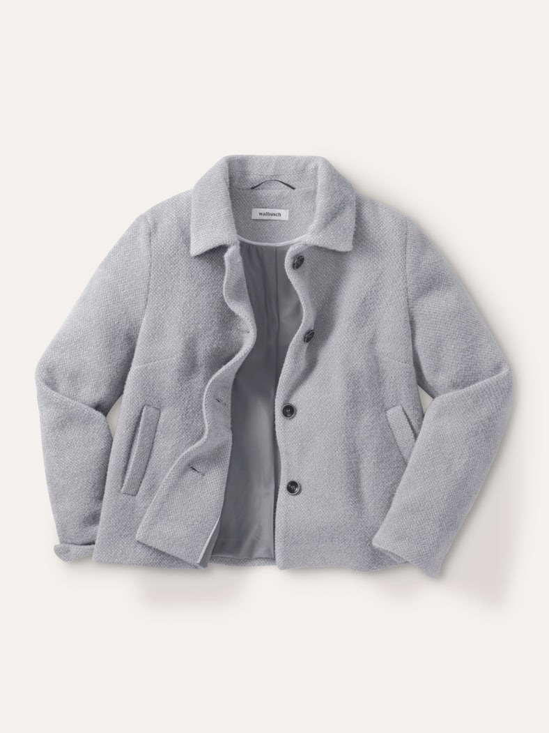 Kuscheljacke Grau