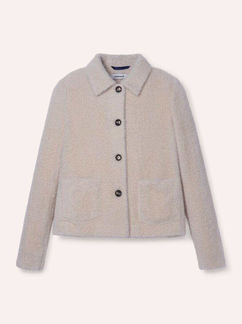 Flauschige Jacke Kitt