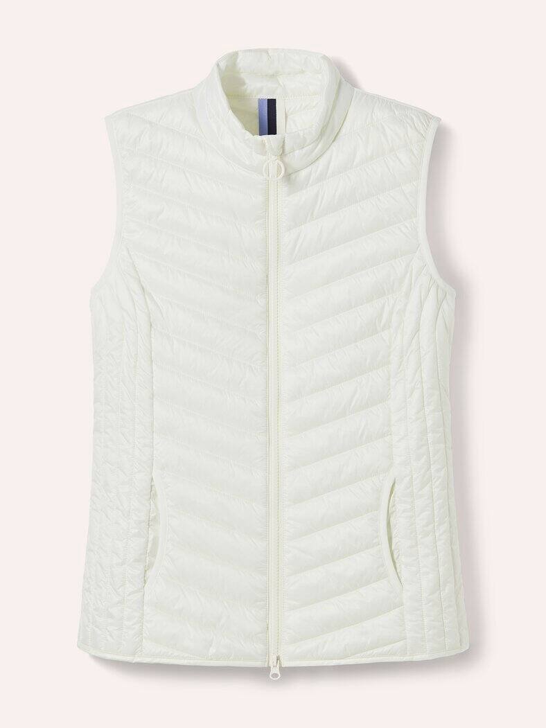 Steppweste Offwhite