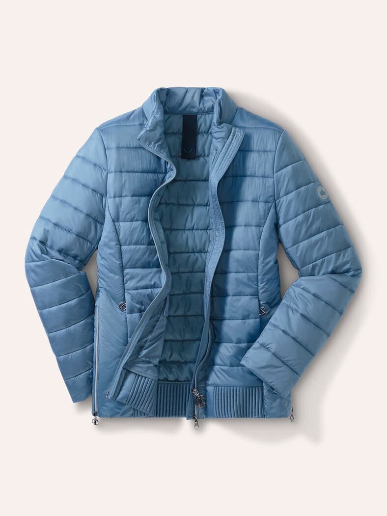 Leichtsteppjacke Komfort Jeansblau