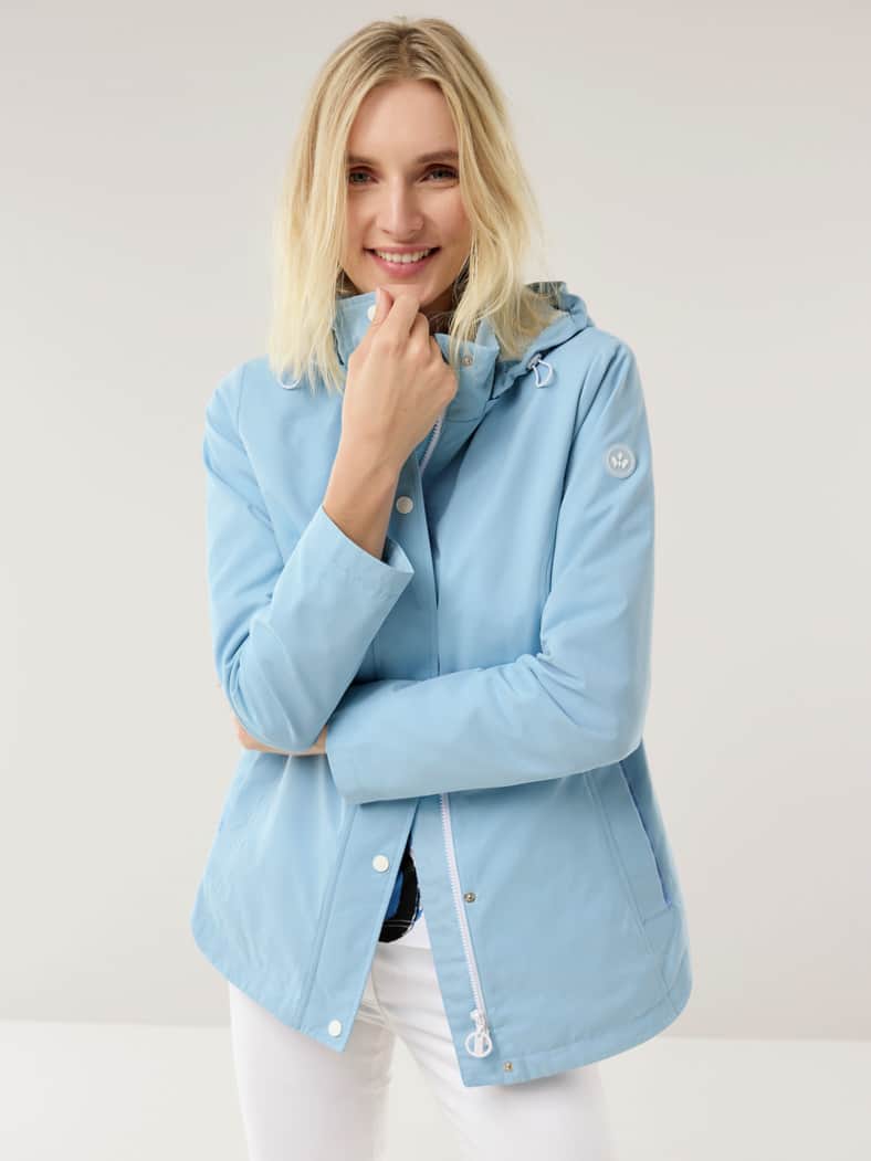 Sommerjacke Baumwolltouch Skyblue
