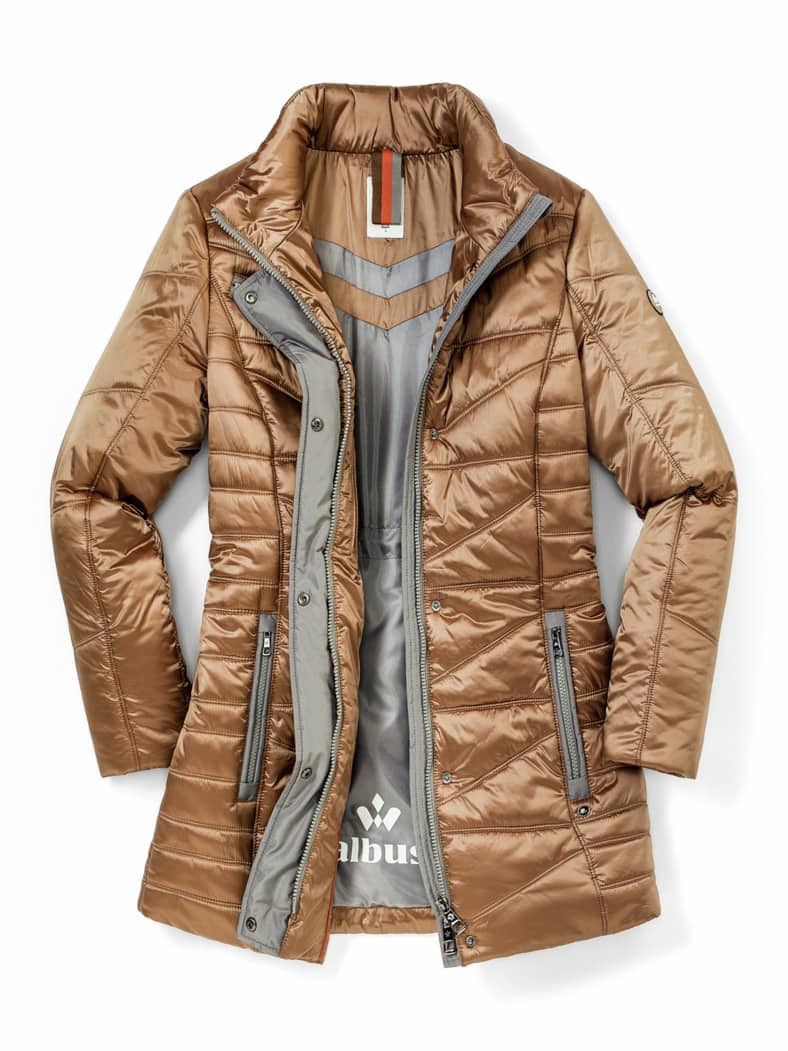 Aquastop Steppjacke Auszeit Toffee