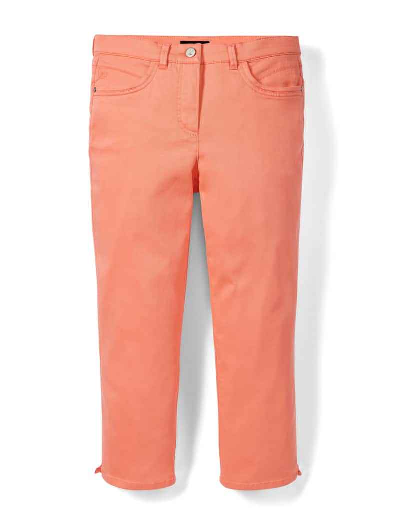 Extraglatt Baumwollcapri Melone