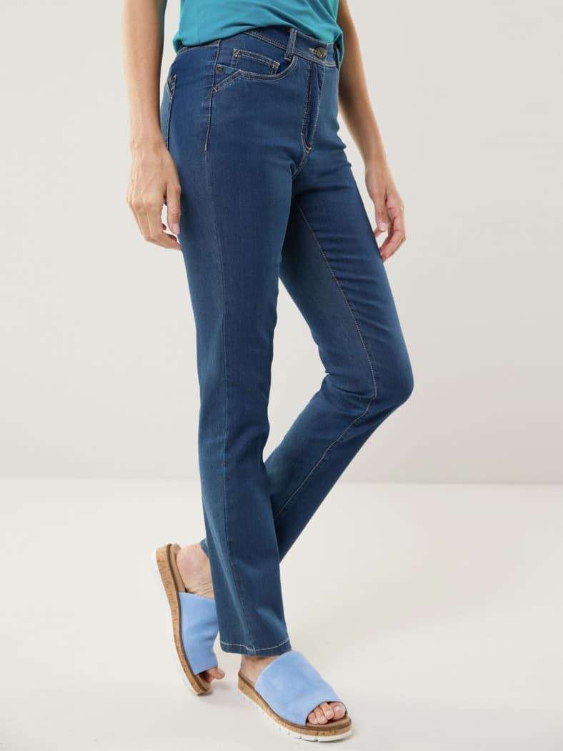 Yoga-Jeans Ultrastretch Slim Fit Blue Stoned