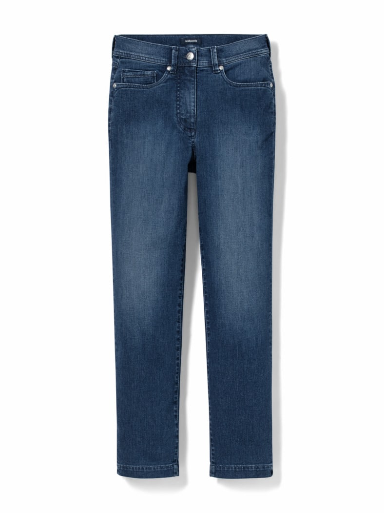 7/8-Stretchjeans Premium-Klima Stone Washed