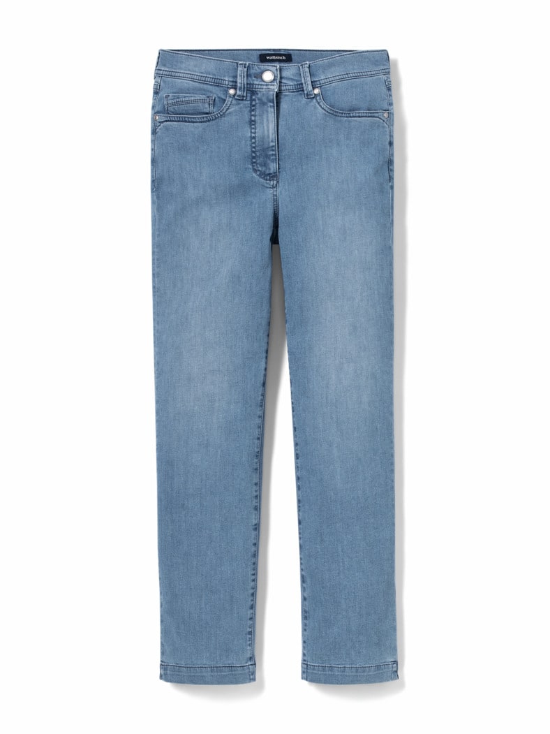 7/8-Stretchjeans Premium-Klima Mid Blue